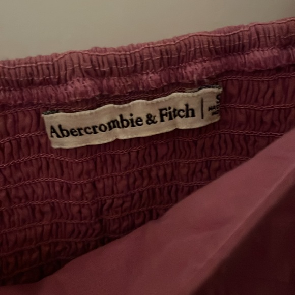 Abercrombie & Fitch Lavender Puff Sleeve Dress - Picture 2 of 4